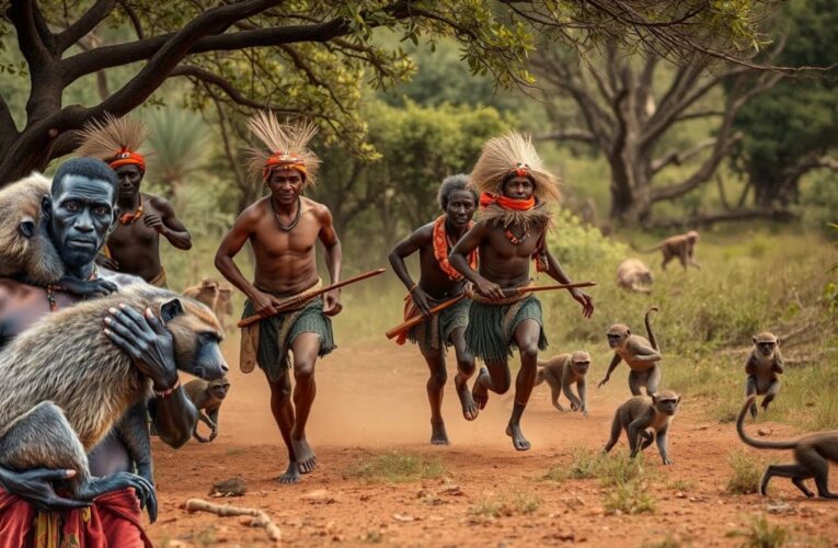 Hadza Tribe | Catching and Cooking Their Prey in the African Forest