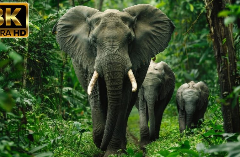 Explore Wild Nature 8K ULTRA HD | The Amazing Beauty Of Animals With Relaxing Music