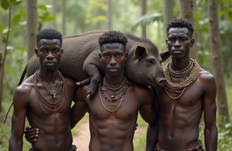Discover Hadzabe Tribe Monster PIG Hunt