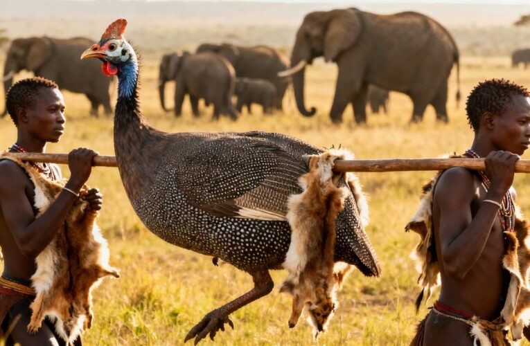 Hadzabe Tribe Successfully Hunt | Catch and Cook