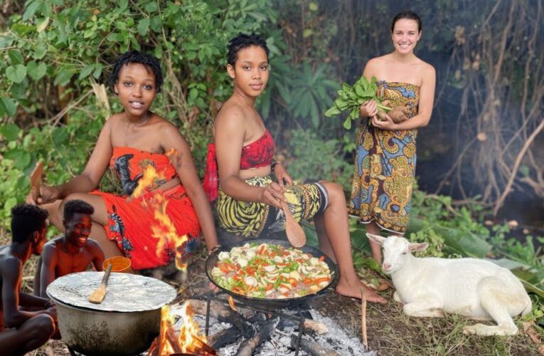 African Village Way Of Cooking Delicious & Simple Breakfast Recipes (Matoke)