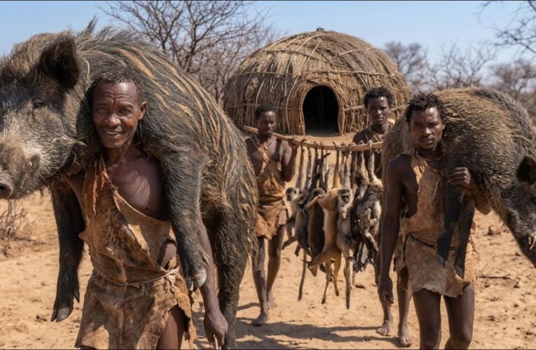 The Most Shocking Hadzabe Hunt Evidenced on Camera!
