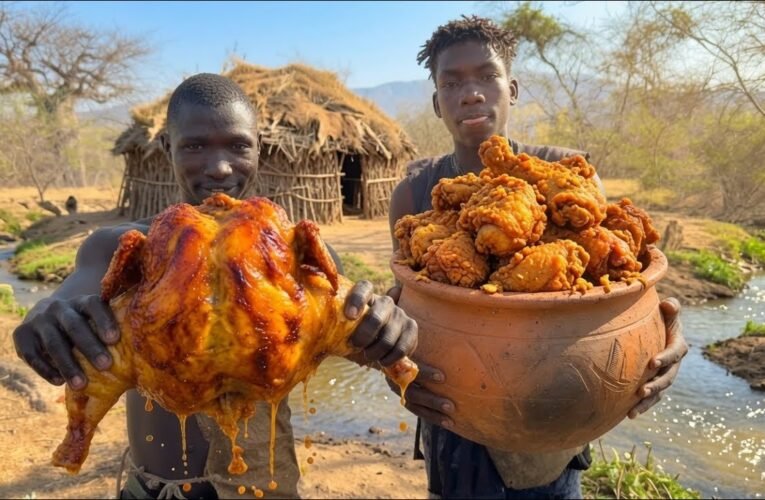Authentic Hadzabe Cooking & Eating in Tanzania's Wilderness